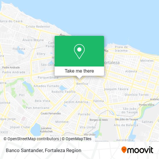 Banco Santander map