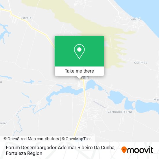 Fórum Desembargador Adelmar Ribeiro Da Cunha map