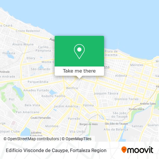 Mapa Edifício Visconde de Cauype