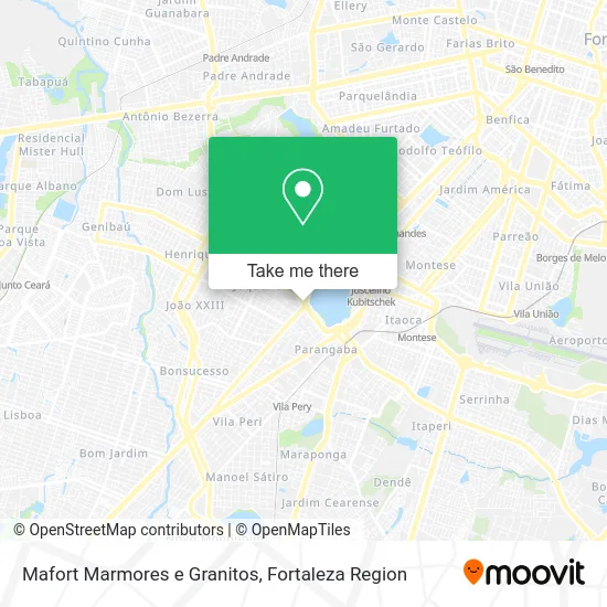 Mafort Marmores e Granitos map