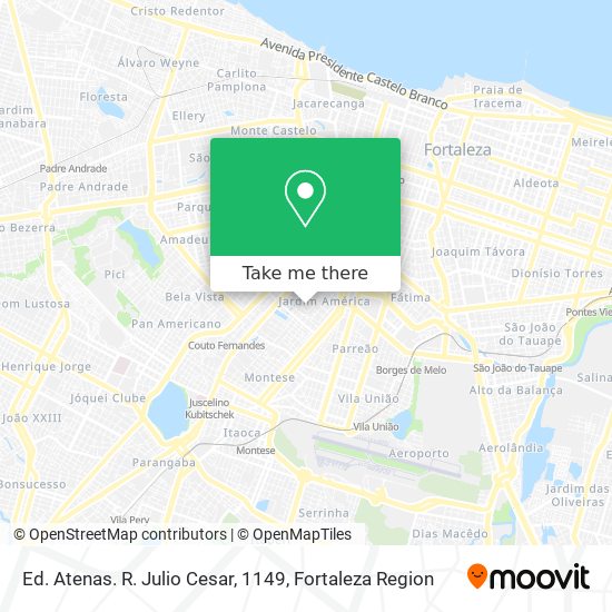 Ed. Atenas. R. Julio Cesar, 1149 map