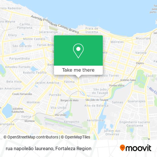 rua napoleão laureano map