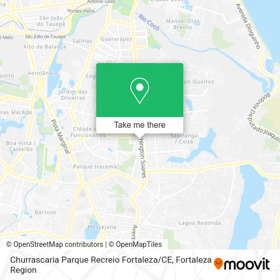 Churrascaria Parque Recreio Fortaleza / CE map