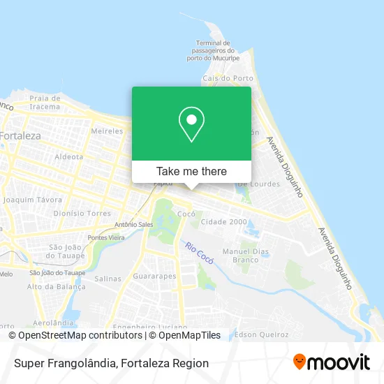 Super Frangolândia map