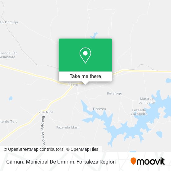 Câmara Municipal De Umirim map