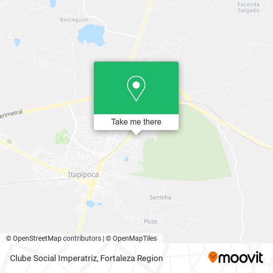 Clube Social Imperatriz map