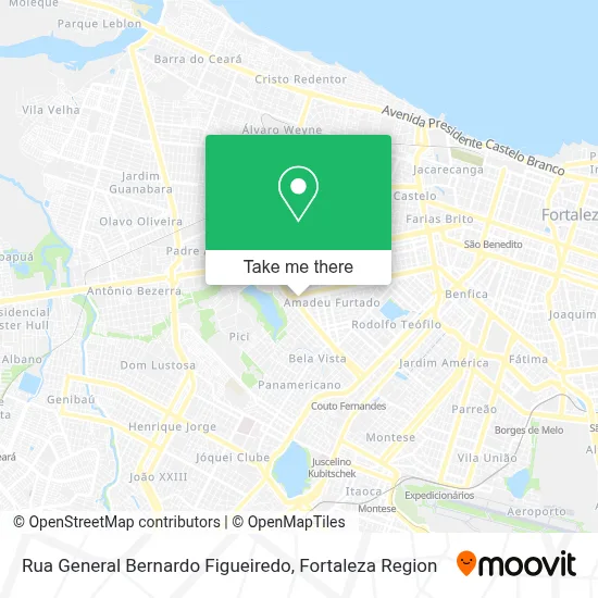Rua General Bernardo Figueiredo map