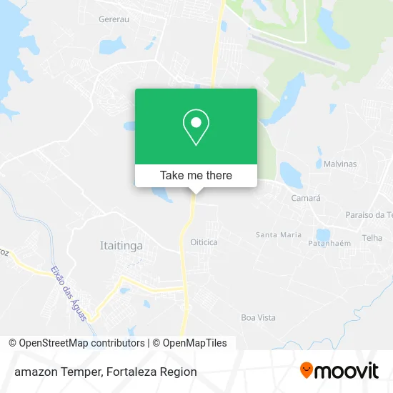 amazon Temper map