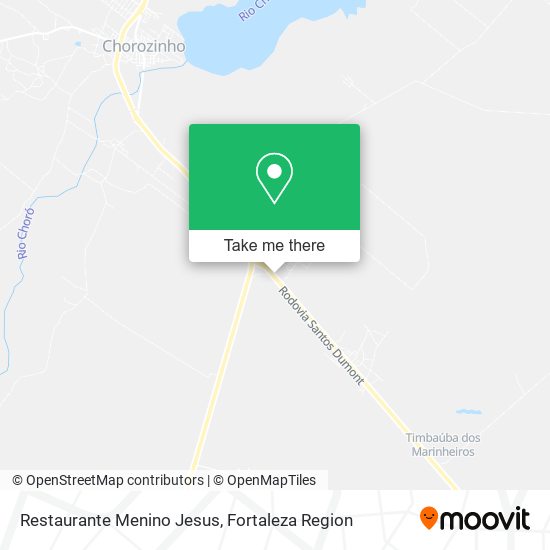 Restaurante Menino Jesus map