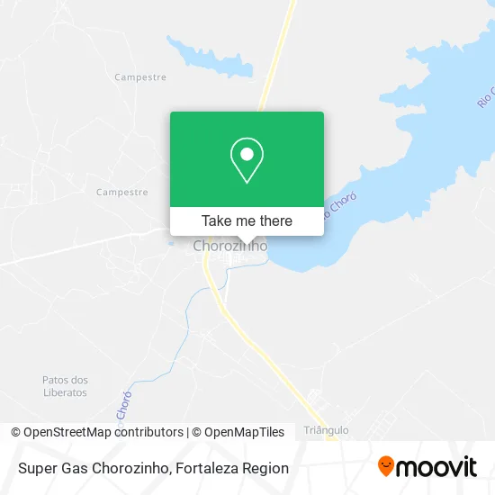 Super Gas Chorozinho map