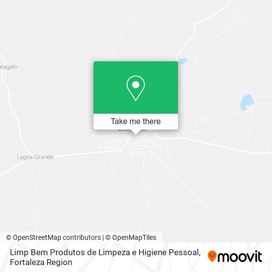 Mapa Limp Bem Produtos de Limpeza e Higiene Pessoal