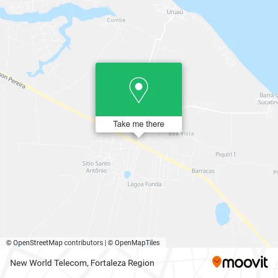 New World Telecom map