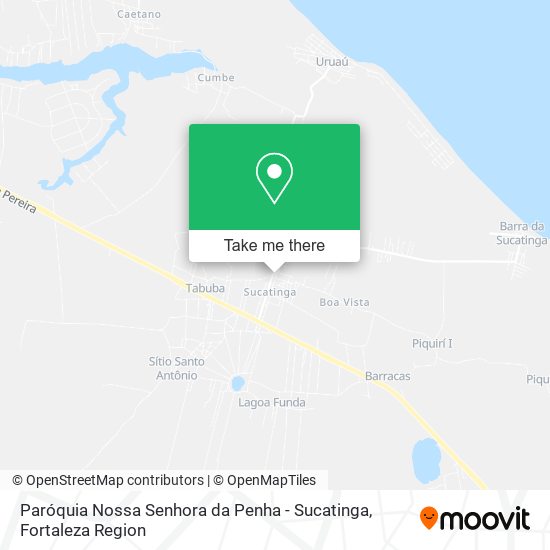 Paróquia Nossa Senhora da Penha - Sucatinga map