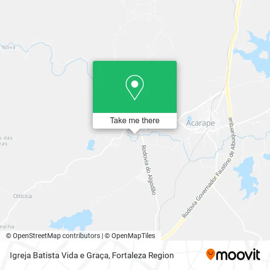 Igreja Batista Vida e Graça map