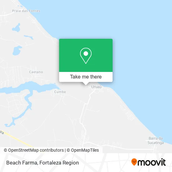 Beach Farma map
