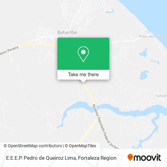 E.E.E.P. Pedro de Queiroz Lima map