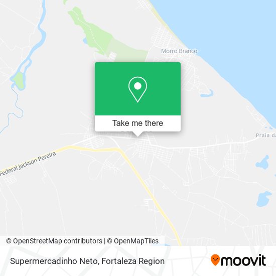 Supermercadinho Neto map