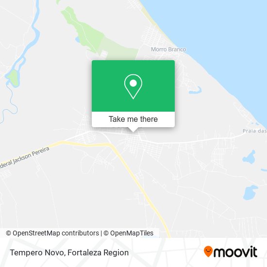 Tempero Novo map