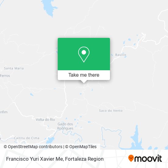 Francisco Yuri Xavier Me map