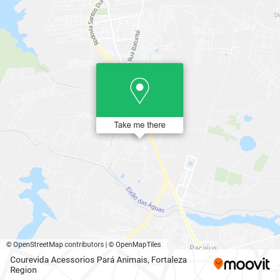 Courevida Acessorios Pará Animais map