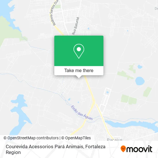 Courevida Acessorios Pará Animais map