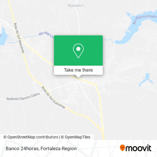 Banco 24horas map
