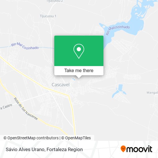 Sávio Alves Urano map