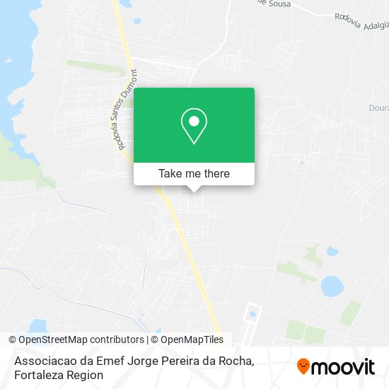 Mapa Associacao da Emef Jorge Pereira da Rocha