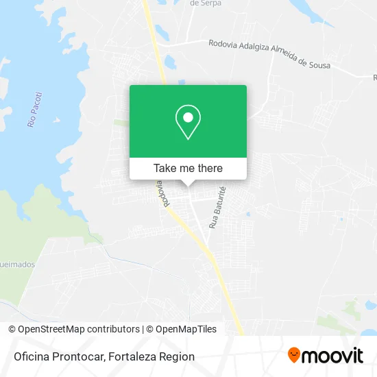 Oficina Prontocar map