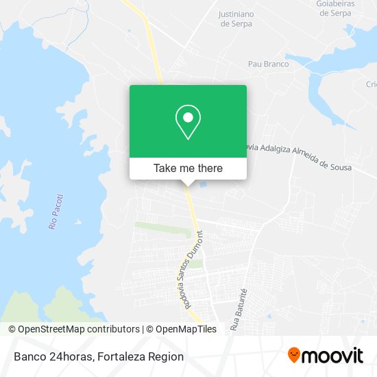 Banco 24horas map