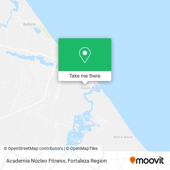 Academia Núcleo Fitness map