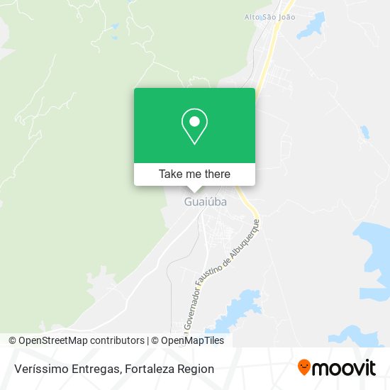 Veríssimo Entregas map