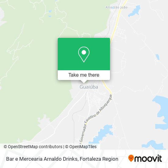 Bar e Mercearia Arnaldo Drinks map