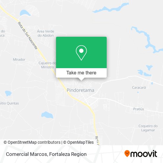 Comercial Marcos map