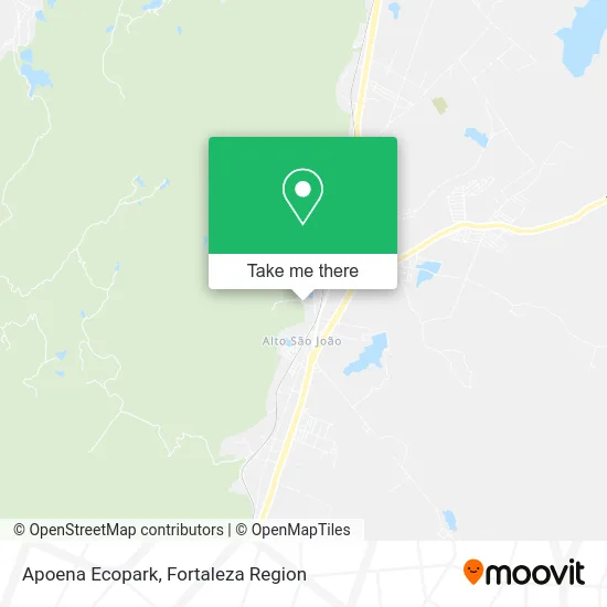 Apoena Ecopark map