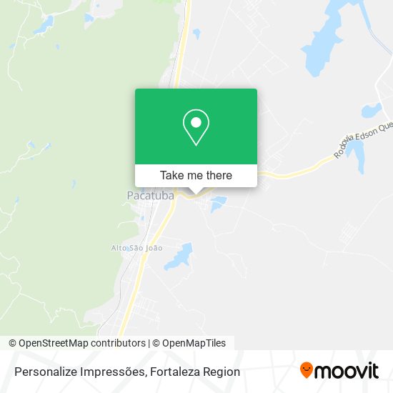 Personalize Impressões map