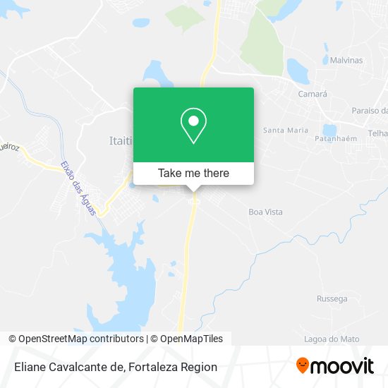Eliane Cavalcante de map