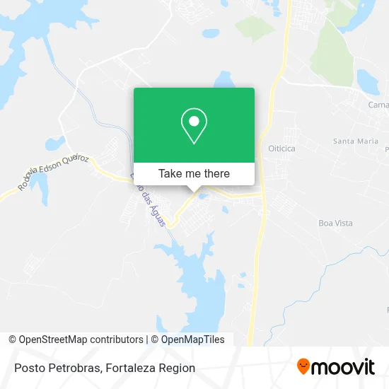 Posto Petrobras map