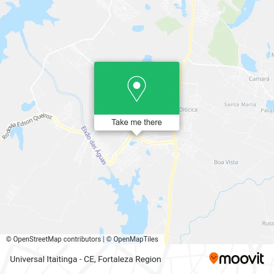 Universal Itaitinga - CE map