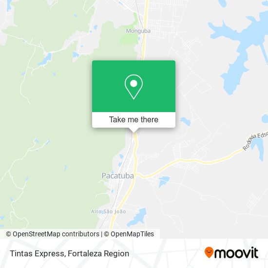 Tintas Express map