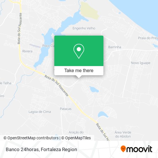 Banco 24horas map