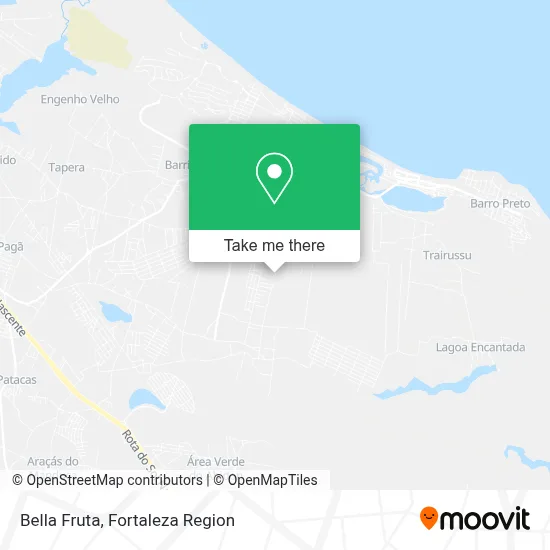 Bella Fruta map
