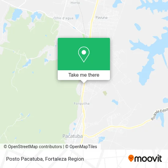 Posto Pacatuba map