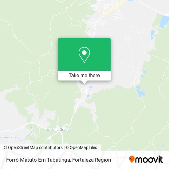 Forró Matuto Em Tabatinga map