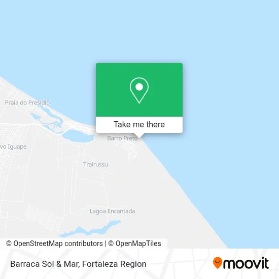 Barraca Sol & Mar map