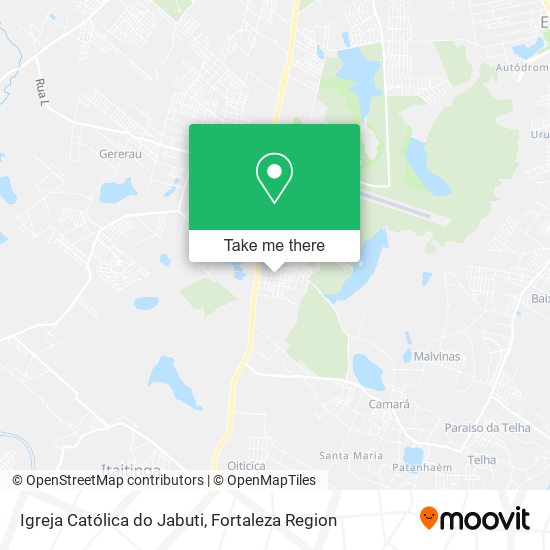 Igreja Católica do Jabuti map
