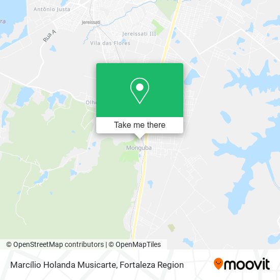 Marcílio Holanda Musicarte map