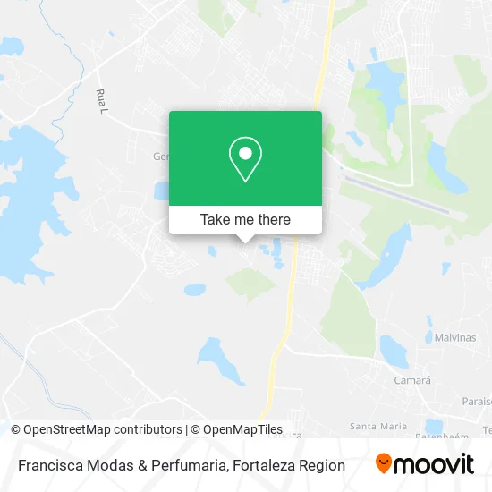 Francisca Modas & Perfumaria map