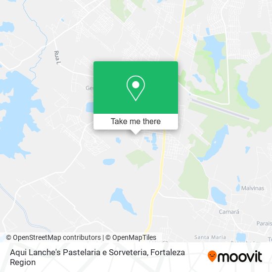 Aqui Lanche's Pastelaria e Sorveteria map