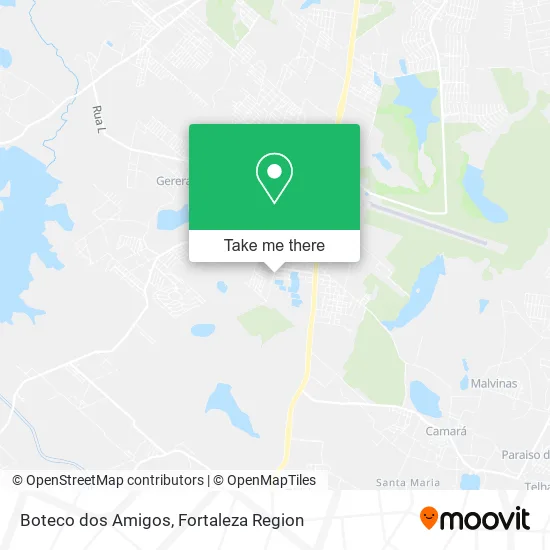 Boteco dos Amigos map